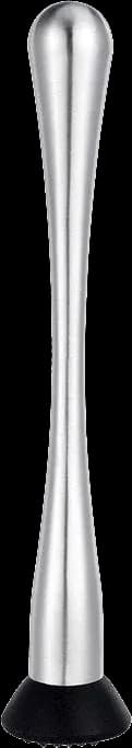 Waisted bar muddler