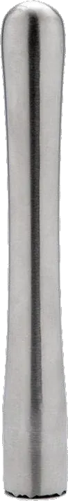 All-silver-tone muddler