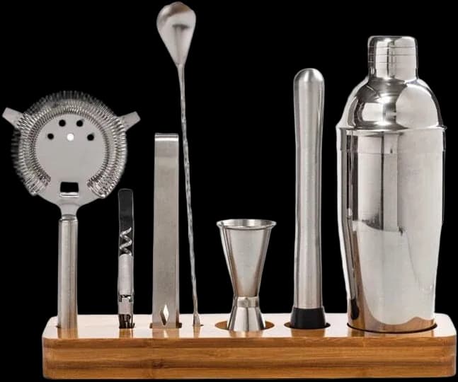Rectangular tool rack set