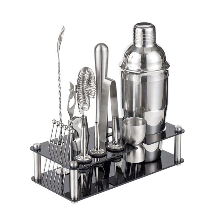 Black Display Stand Cocktail Set