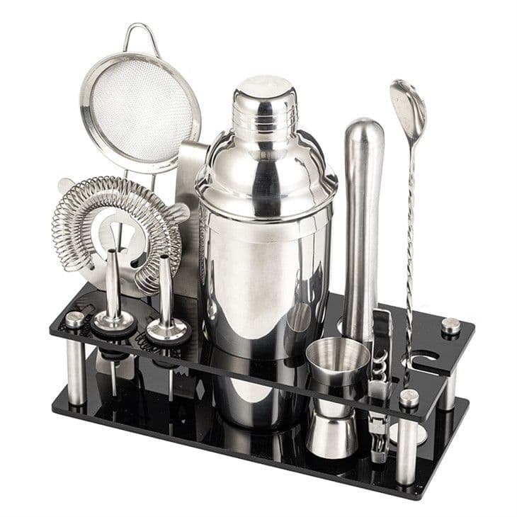 Black Stand Shaker Tool Set