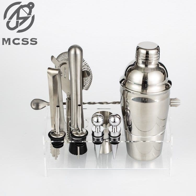 Clear Stand Cocktail Tool Set