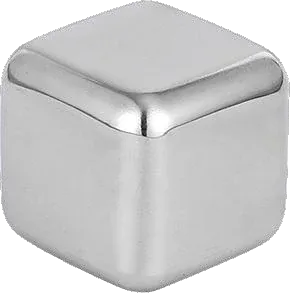 Rounded chilling cube