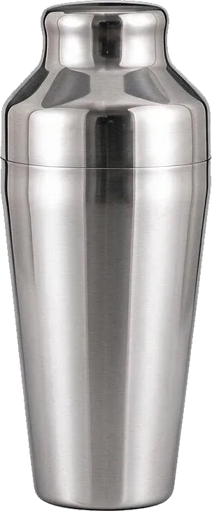 Rounded two-piece shaker
