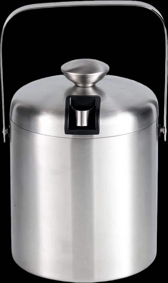 Dome-lid ice bucket