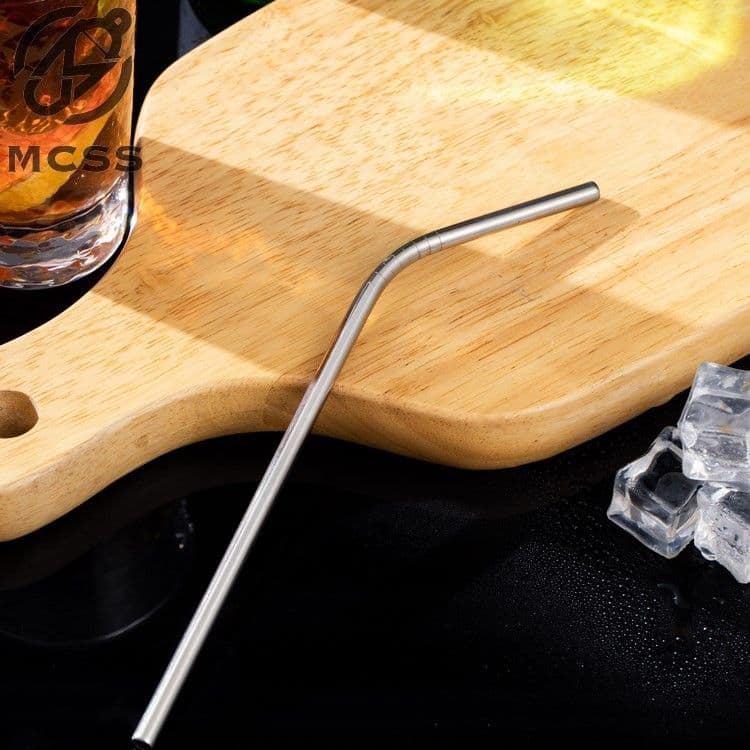 Bent Stainless Steel Straw