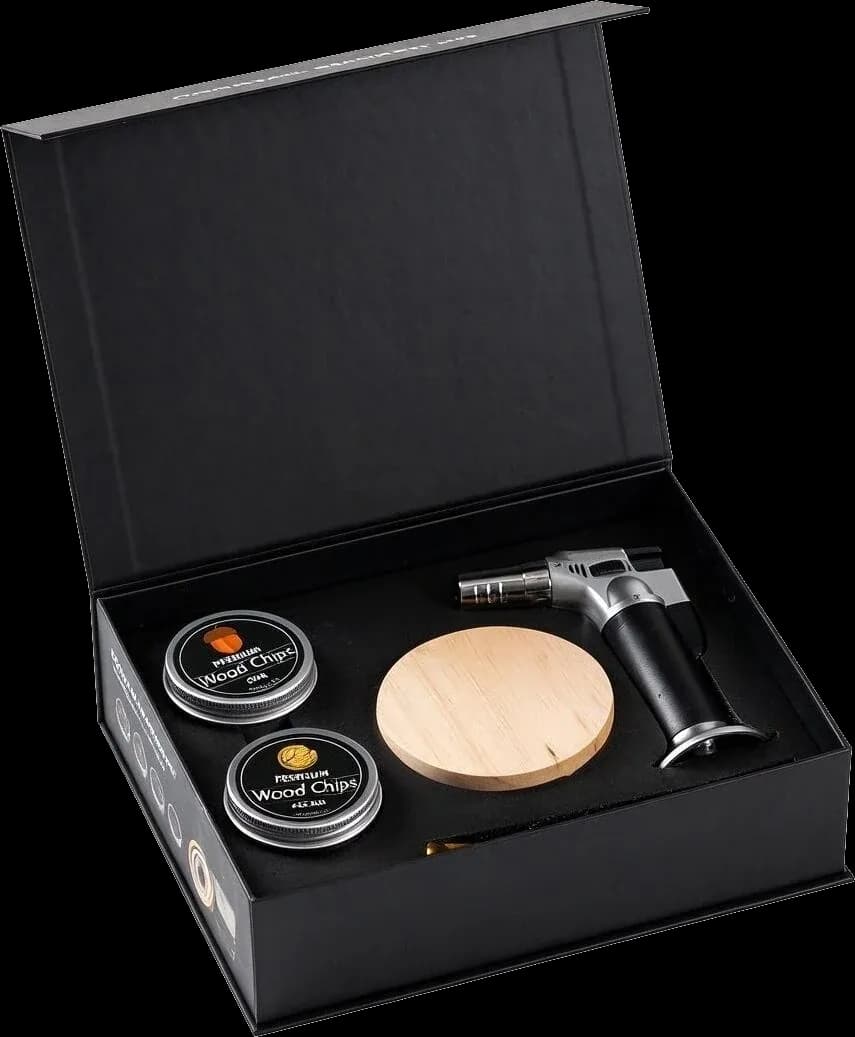Black-box drink accessory set