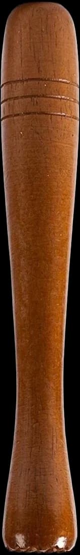 Brown bar muddler