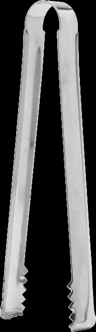 Rounded ice tongs