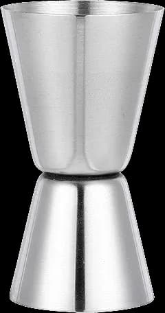 Tapered double jigger