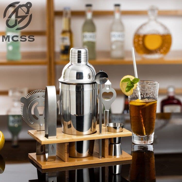 Home Bar Tool Set with Stand
