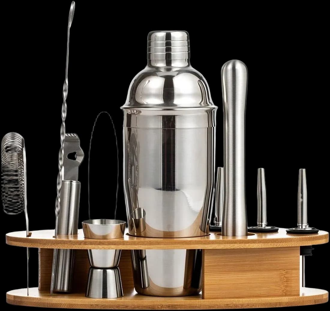 Oval shaker display set