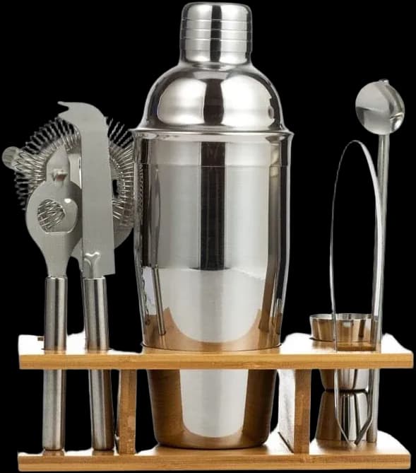 Double-tier rack set