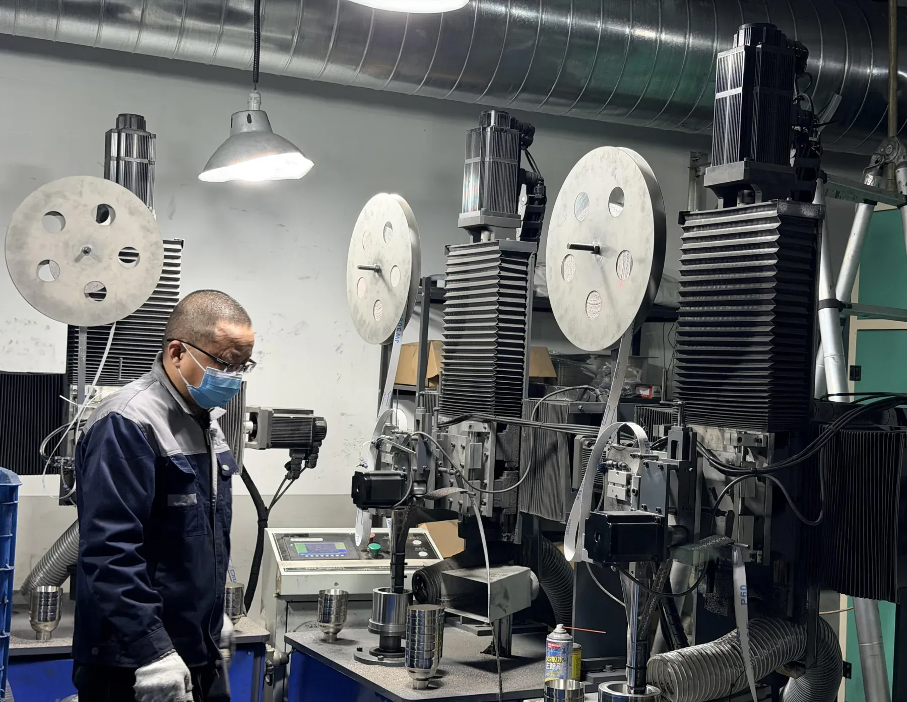 Polishing workstation at Manchen