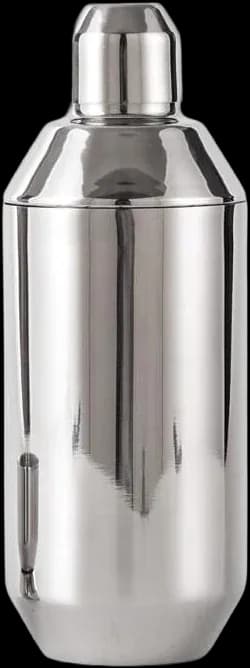 Faceted metal-tone shaker