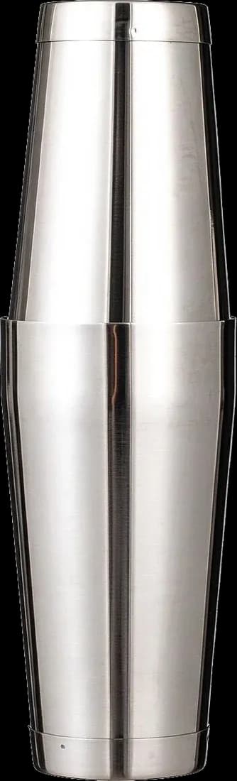 Slim tin-on-tin shaker