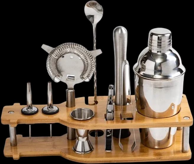 Cobbler shaker display set