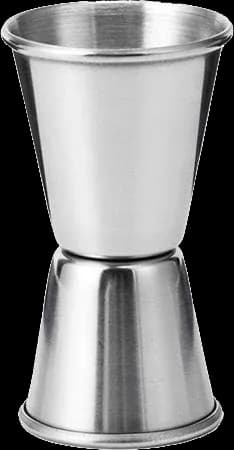 Compact double jigger