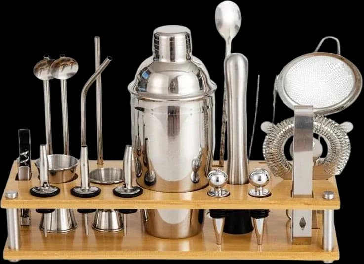 Wide rectangular tool stand set