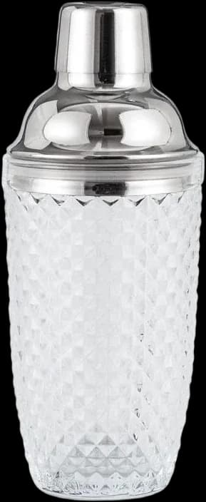 Textured glass shaker