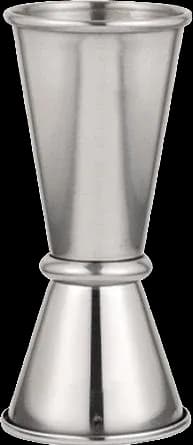 Faceted double jigger