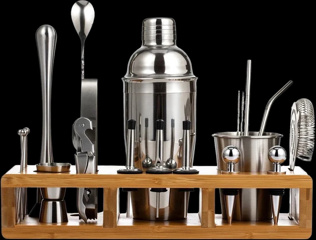 Wide rectangular stand set