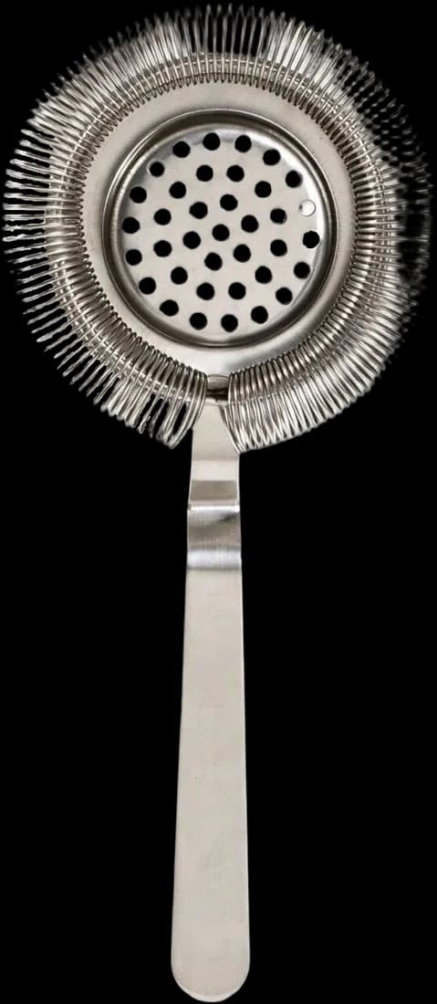 Perforated cocktail strainer